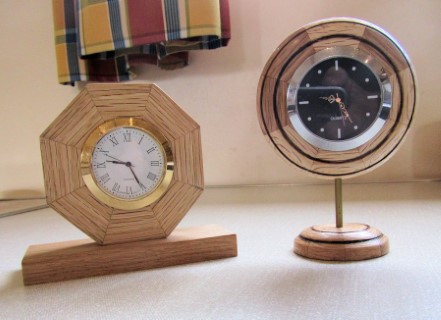 Two clocks by Fred Taylor